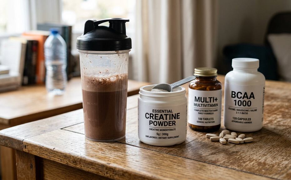 affordable supplements for muscle gain
