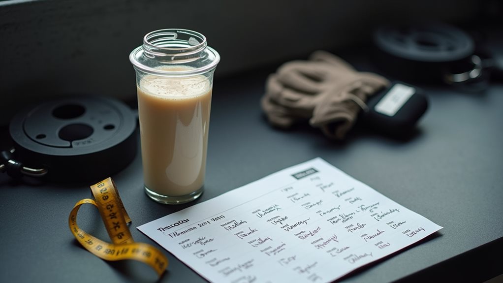 consistent protein intake schedule