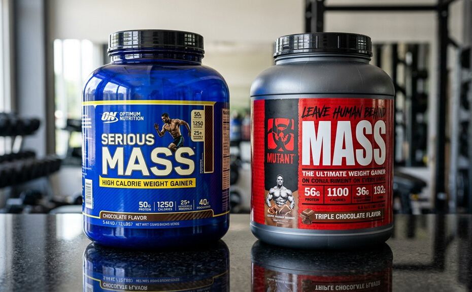 mass gain supplement comparison